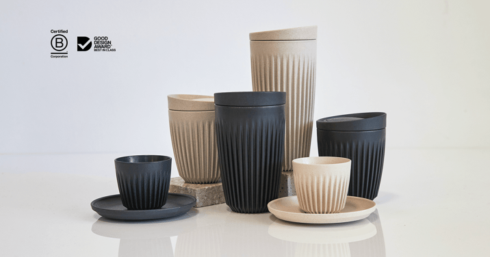 The HuskeeCup reusable cup range
